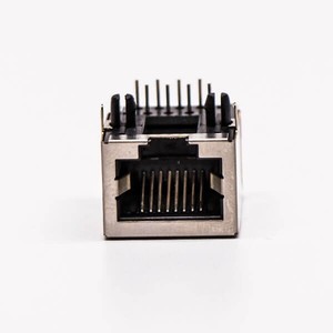 8ピンRJ45コネクタモジュラーPCBジャック8P8C RJ45メスコネクタ（90度RJ45コネクタ付き）イーサネットオス端子用 - Product Image 6