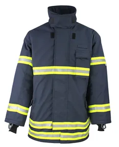 4 Layers Fireman Uniform European Standard Fire Suit for sale
