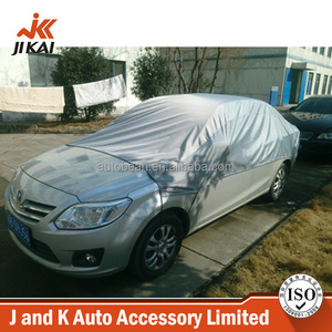 Couverture de <span class=keywords><strong>voiture</strong></span> en plein air <span class=keywords><strong>anti</strong></span> uv neige la grêle moitié supérieure de <span class=keywords><strong>voiture</strong></span> <span class=keywords><strong>parking</strong></span> couvert - Product Image 6