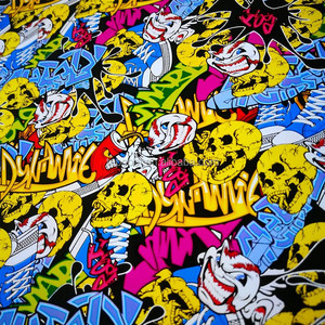 TCS Wholesale 50cm Width Skull <strong>Hydrographic</strong> <strong>Film</strong> <strong>3D</strong> Water Transfer Printing <strong>Film</strong> Inkjet Water Transfer Paper No :S047Y1109B - Product Image 2