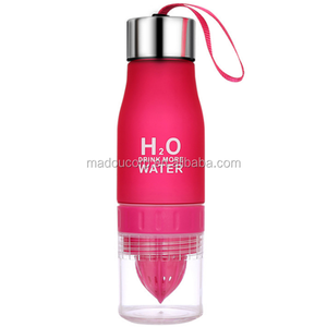 650ml H2O Lemon Juice Cup Colorful minimalist <strong>Water</strong> <strong>Bottle</strong> <strong>Infuser</strong> for Outdoor Sports Direct Drinking for Shaker <strong>Bottle</strong> - Product Image 3