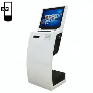 Touch Ad Player Photo Printer Reclame Speler 17 19 22 27 Inch Yjc Kiosk Gebruikt Bank Kiosken Indoor 2 Jaar (Gebruikt Bank Kiosken)