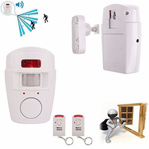 La 105db anti-robo remoto pir sensor de alarma para la casa o tienda - Product Image 5