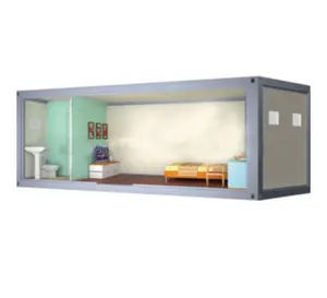 Portable Prefab Labour Container house Construction Site for sale