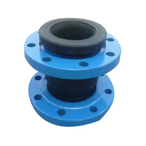 Jis 10k 16k flange ss304 equal square epdm rubber expansion joint Hongchang Jufa joint for concret