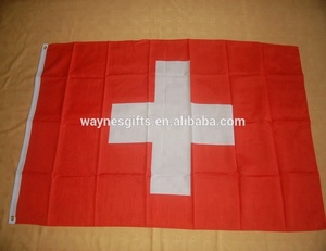 Prêt à Expédier 100% Polyester 3x5ft Stock Rouge Blanc Croix <span class=keywords><strong>Suisse</strong></span> Drapeau - Product Image 2