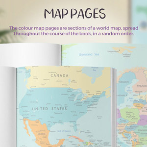 Đen Bìa Cứng Tùy Chỉnh Máy Tính Xách Tay Du Lịch Nhật Ký Kế Hoạch - Product Image 5