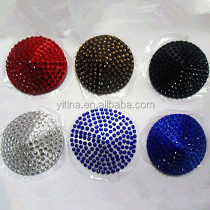 Shiny <strong>Small</strong> Gold Diamond Round-shaped Sexy <strong>Beauty</strong> <strong>Girls</strong> Nipple Cover - Product Image 5