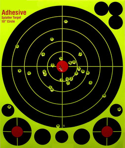 Pegatinas de Objetivo de Tiro Splatter Target, Objetivo Redondo de 8 Pulgadas, Nuevas Tendencias 2022, Pegatinas de Objetivo de Tiro Autoadhesivas Reactivas de 8 Pulgadas, Brig - Product Image 3