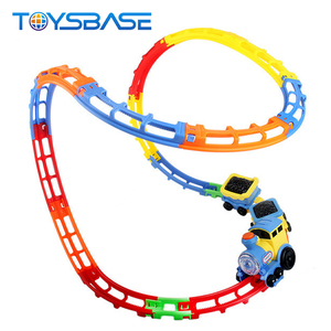 Produits phares 2020 Jouets pour enfants <span class=keywords><strong>Voiture</strong></span> de course sur piste acrobatique en plastique - Product Image 6