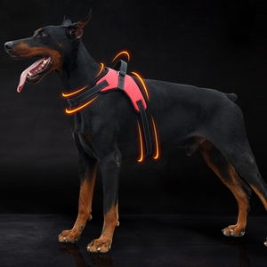 クイックリリースと調整可能な犬の胸ホルターハーネス - Product Image 1