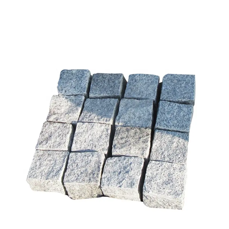 الصينية Grey الجرانيت G603 حجر الجلمود لحديقة الرصف