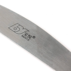 Lime à ongles personnalisée en acier inoxydable, forme demi-lune, <span class=keywords><strong>argent</strong></span>, 178mm, remplaçable, 1 pièce - Product Image 4
