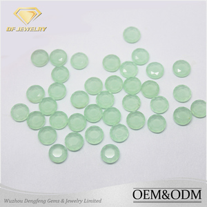 De alta Calidad de la Forma Redonda del Ojo de Gato <span class=keywords><strong>Azul</strong></span> Sintético A Granel Suelta Perlas De Vidrio - Product Image 2