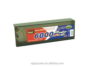 Großhandel china lieferant lipo akku 7.4v 2s 6000 mah 50c für rc, rc boot, rc flugzeug - Product Image 1