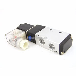 Seri 4V 5/<span class=keywords><strong>2</strong></span> katup arah Solenoid koil tunggal 4V210-08 dengan struktur kontrol OEM yang dapat disesuaikan - Product Image 1