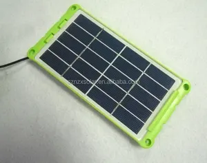 2024优质5v 1.8瓦太阳能电池板，带DC输出塑料框架