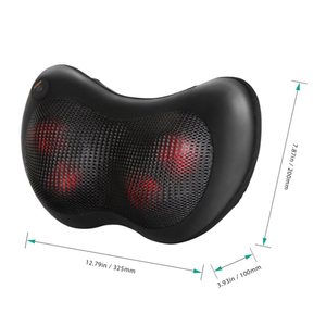 Recargable amasar Shiatsu calefacción cuello y la cintura almohada de masaje - Product Image 4
