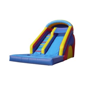 Tobogán inflable comercial con piscina Tobogán húmedo inflable colorido Juguetes para niños al aire libre <span class=keywords><strong>Deslizador</strong></span> <span class=keywords><strong>de</strong></span> <span class=keywords><strong>agua</strong></span> inflable para la venta - Product Image 2