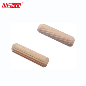 Đồ Nội Thất Phần Cứng Bằng Gỗ Dowel Connector, Chạm Khắc Beech Fluted Dowel Pins - Product Image 6