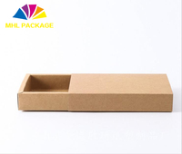 Emballage en papier coulissant créatif pliable avec logo, finition mate, revêtement UV pour l'électronique grand public - Recyclable, personnalisé