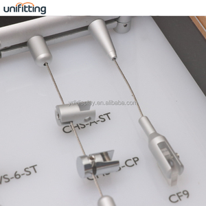 Bán Buôn Cửa Hàng Bán Lẻ Cửa Sổ Hiển Thị Cable/Rod Hệ Thống Hiển Thị Hộp - Product Image 3