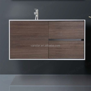 Doppio Lavello Modern Bathroom Vanity Set, Mobiletto del <span class=keywords><strong>Bagno</strong></span> <span class=keywords><strong>Mobili</strong></span> - Product Image 5