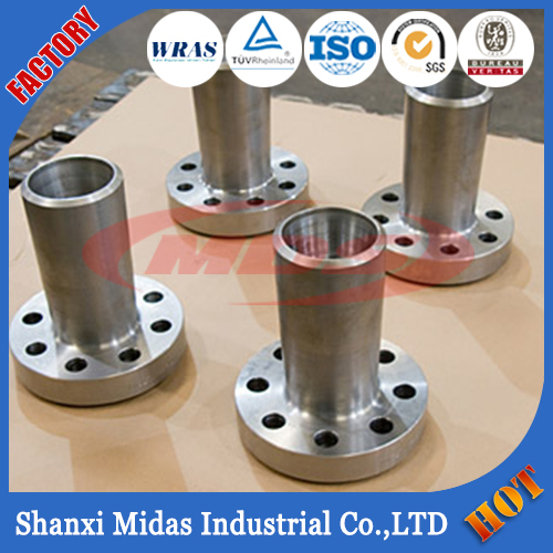 Prix astm a105 de soudage à long col rtj bride