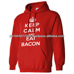 Sudadera con capucha y forro polar con estampado rojo para hombre Temporada de invierno Material de poliéster/algodón - Product Image 1