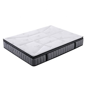 ที่นอนไฮบริดแบบ Pillow Top สำหรับเตียงเดี่ยว เตียงคู่ เตียงคิงไซส์ เตียงควีนไซส์ ใช้ในอพาร์ทเมนท์สมัยใหม่ ป้องกันสารก่อภูมิแพ้ พับได้ ลดราคา - Product Image 1