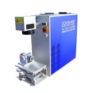 de la máquina de marcado láser óptico máquina de grabado de logotipo de grabado de texto carta de fibra de <span class=keywords><strong>metal</strong></span> máquina de impr - Product Image 2