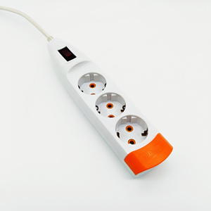Enchufe europeo <span class=keywords><strong>de</strong></span> 4 vías, enchufe <span class=keywords><strong>de</strong></span> Alemania, toma <span class=keywords><strong>de</strong></span> extensión, tira <span class=keywords><strong>de</strong></span> alimentación eléctrica - Product Image 6