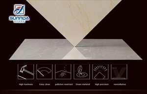 china <span class=keywords><strong>hotel</strong></span> de porcelana azulejos de piso de baldosas de piedra de coral, pulido baldosas de porcelana blanca 600x600 - Product Image 4