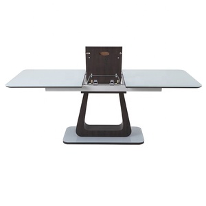 Mdf Mở Rộng Đồ Nội Thất Phòng Ăn Mở Rộng 6/8 Chỗ Ngồi Hiện Đại Bàn Ăn Và Ghế Đặt - Product Image 6