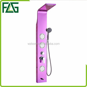 FLG al por mayor panel de ahorro de agua de ducha <span class=keywords><strong>con</strong></span> grifería termostática - Product Image 1
