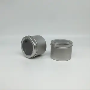 120Ml 120G Aluminium Tin Met Venster, Aluminium Doos