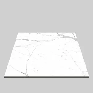 HUIDA 600*600 interior design inner installing glazed ceramic floor tile white