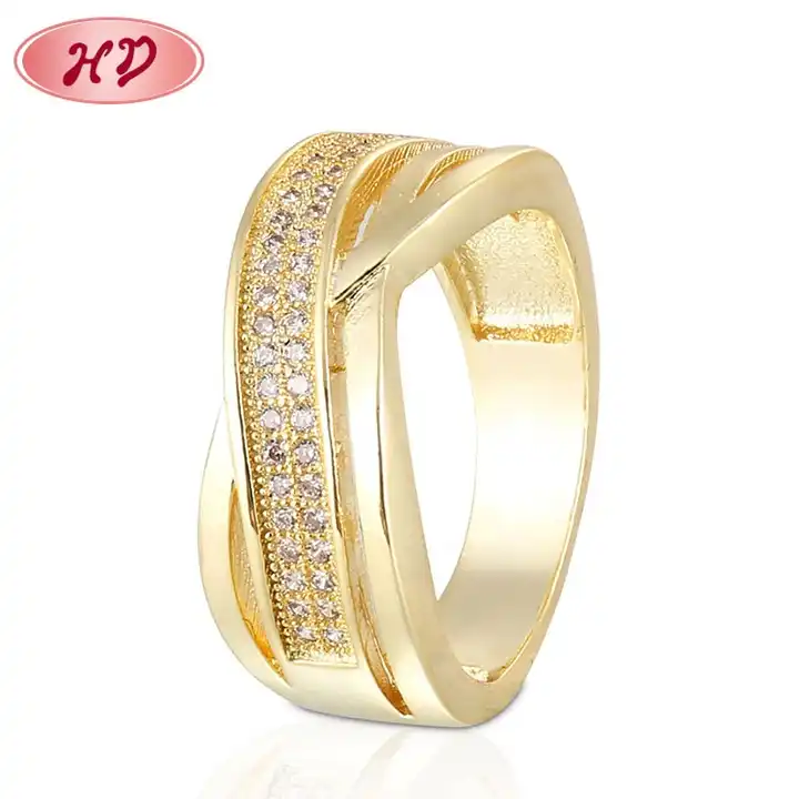 VAROLE Infinity Symbol with Crystal Rings For Women Gold Color Summer Fing  Ring Anillos Fashion Jewelry Gift