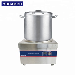 Cuiseur à Induction électrique robuste 8kw, 380V, équipement de cuisine à Induction, brûleur pour soupe - Product Image 1