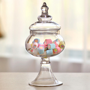 Yiwu โถแก้วใส่ขนมสำหรับงานแต่งงานทำจากแก้วใส - Product Image 6