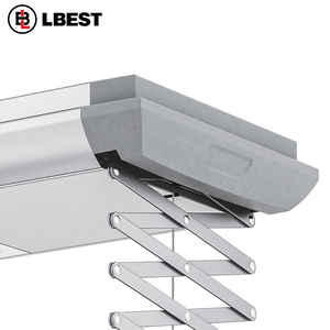 Smart home automation cappotto rack a parete asciugare i vestiti cremagliera riscaldata vestiti appesi rack con alleggerire - Product Image 4
