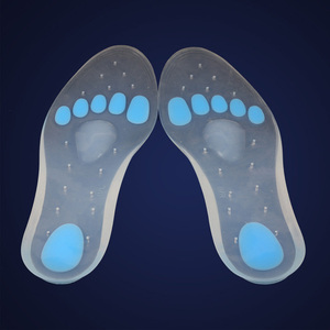 Meilleures ventes de semelles orthopédiques en gel de silicone transparent pour fasciite plantaire pour chaussures - Product Image 4