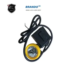 Brando 6.6Ah 18 saat süper uzun madenci kaskı lambası kl5m kl8m led madenci kep lambası 15000lux