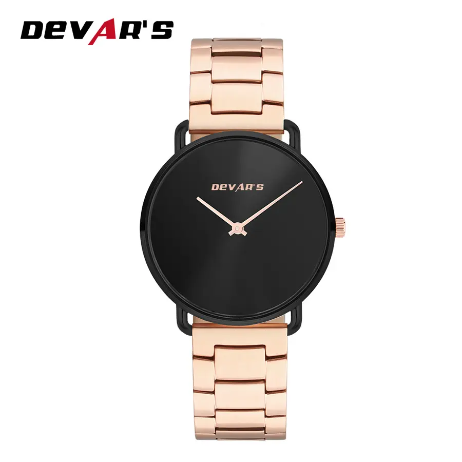 Devar's Best Hot New Minimalist Thin Timepieces Low Custom MOQ Wrist Watch