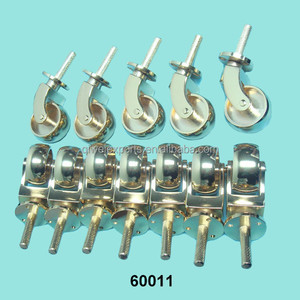Hochwertige Möbel-Messingrollen 60011 - Product Image 6