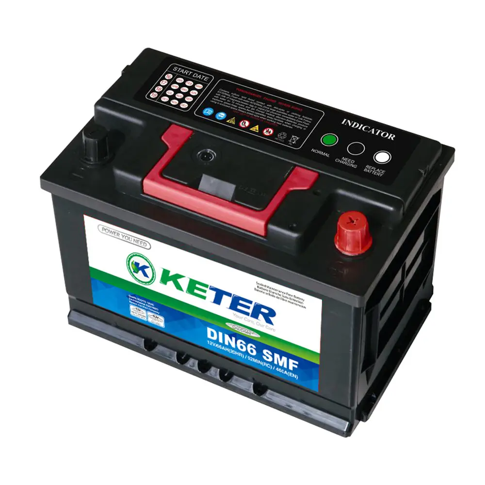 KETER Baterai Mobil Otomatis 12V, Baterai Mobil Perawatan Tersegel Gratis