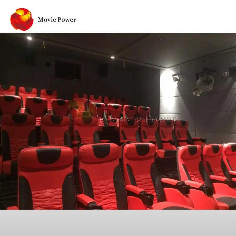 Cine VR fabricante personalizado 12 plazas 5D 7D 9D 12D Simulador de cine móvil teatro
