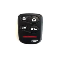 Chiave dell'automobile di alta qualità per 4 + 1 pulsante di vibrazione chiave honda auto chiave a distanza della copertura di Trasporto libero