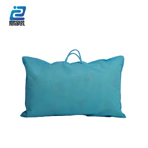 Bolsa de plástico transparente de PVC con cremallera, bolsa de embalaje de almohada