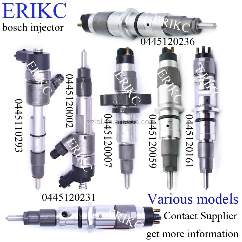 ERIKC 0445120007 diesel nozzle injector DSLA140P1723 en EJBR03301D EJBR05301D common rail injector pomp nozzle L281PBD